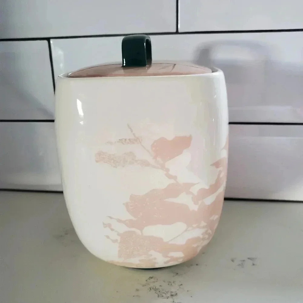 Starbucks spring floral ceramic coffee canister - Picture 4 of 10